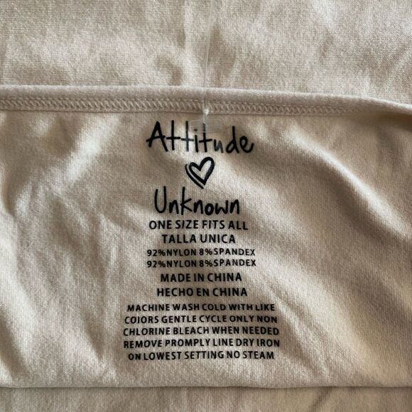 Attitude Unknown Beige Tank shape wear One Size - Picture 4 of 8